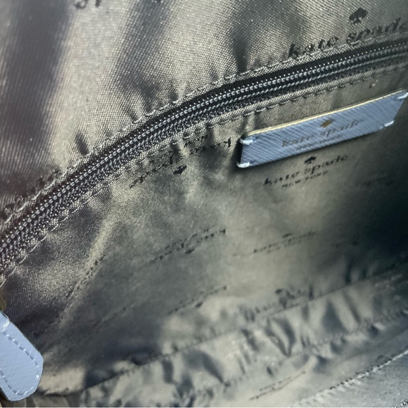 🔥NWT Kate Spade🔥crossbody Sadie in fresh blue spring color. Saffiano leather. - Picture 10 of 13